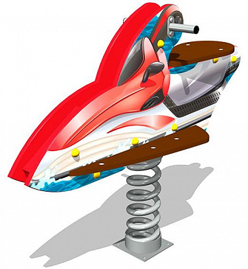 качалка на пружине скутер у1 кч074 для детской площадки