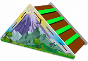 лесенка-лаз вулкан эл039 для детской площадки