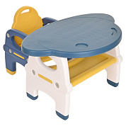 набор столик со стульчиком pituso облачко yyd417-blue