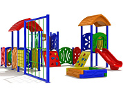 игровой комплекс детский сад 3 для детской площадки