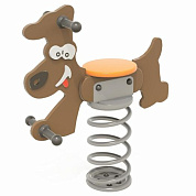 качалка на пружине собака н24.04202 для детской площадки