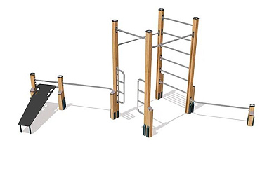 Воркаут VST 9125/4 для игровой площадки