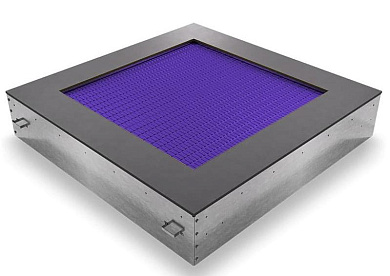 Встраиваемый батут Квадрат 210 для детских площадок