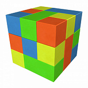 мягкий конструктор кубик-рубика мини дмф-мк-13.90.29