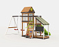 Детская деревянная площадка Igragrad М3 для дачи
