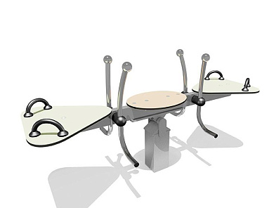 балансир двойной тип 2 вст 5842 для детской площадки