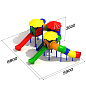 Детский комплекс Улитка 1.3 для игровой площадки