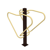 уличный тренажер sport-fora брусья двойные yt37 для спортивной площадки