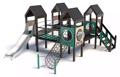 детский комплекс premium-eco дг.прм07 для игровой площадки
