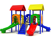 детский комплекс близнецы 2.1 для игровой площадки