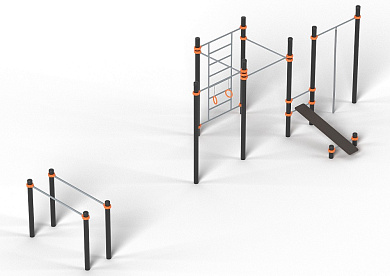 Спортивный комплекс Romana 501.39.01 для уличной площадки