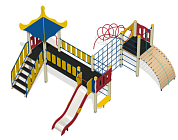 игровой комплекс ик-42 для детской площадки