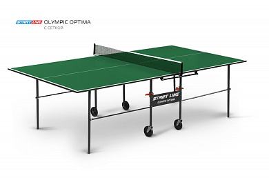 теннисный стол start line olympic optima с сеткой 6023-3