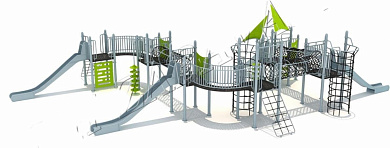 игровой комплекс икф-041 от 5 лет для детской площадки