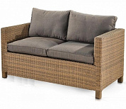 плетеный диван афина-мебель s59b-w65 light brown