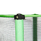 Батут Perfetto Sport 4,5FT с защитной сеткой зеленый
