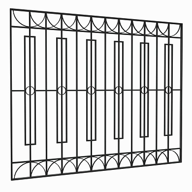 секция забора зр-07 17007 для уличной площадки