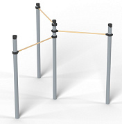 спортивный комплекс romana 501.55.01 для уличной площадки