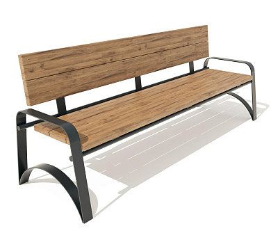 диван парковый 01032.24 для улицы