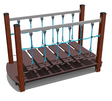 подвесной мостик вст 8004 для детской площадки