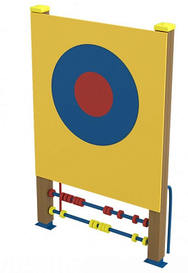 мишень для метания мяча мм002 для спортивной площадки