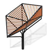 пергола воздух пм-77 для парков и зон отдыха