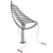 музыкальный инструмент для улицы ксилофон эко-291012 для детской площадки