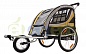 Велоприцеп Eltreco для перевозки 2-х детей VIC-1302 желтый