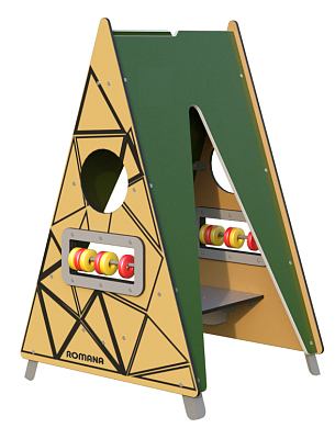 игровой домик romana 057.71.10 для детских площадок