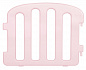 Детский манеж iFam First Baby Room, белый/розовый IF-137-1-FBR-WBP10D