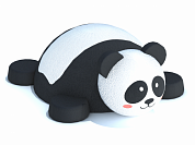 резиновая фигура 3d панда для детских площадок