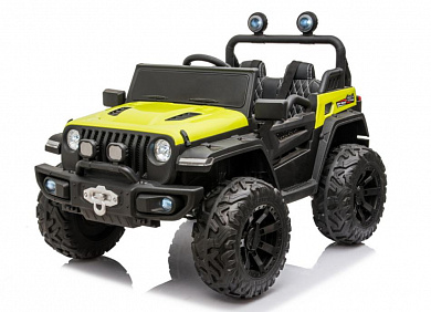 Детский электромобиль RiverToys Jeep C555CC 4х4 Глянец