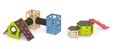 Игровой комплекс Romana 115.48.00 для уличных площадок