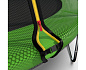 Батут DFC Trampoline Fitness с сеткой 12FT зеленый