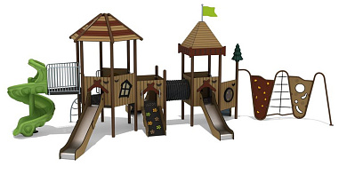 игровой комплекс икф-042 для детской площадки