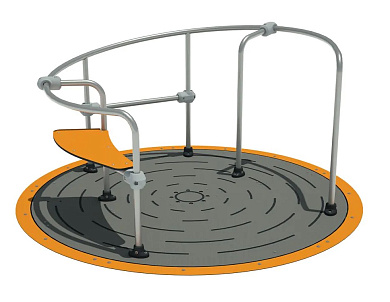 карусель кр-008 для детей с ограниченными возможностями для уличной площадки