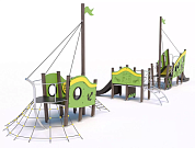 детский комплекс эко-play дг.эп008 для игровой площадки