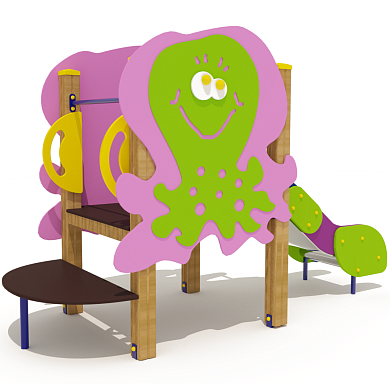 горка медуза 08021.24 h=650 для детской площадки