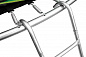 Батут Alpin 2,52м 8FT с защитной сеткой и лестницей