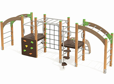 спортивный комплекс h24.09312 для детской спортивной площадки