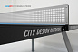 Теннисный стол Start Line City Design 60-7121 всепогодный