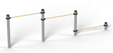 Турник Romana 501.10.01 для уличных спортивных площадок