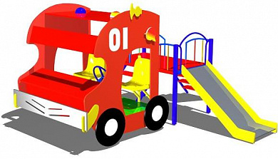 макет-комплекс пожарный им034 для детских площадок