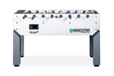игровой стол - футбол ninestar nine star iron men itsf grey 5 футов