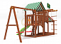 Детская деревянная площадка Савушка TooSun 3 с песочницей