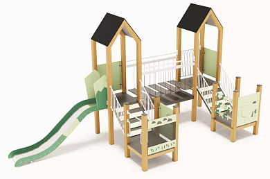 детский комплекс эко-play дг.эп026 для игровой площадки