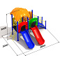 Детский комплекс Лимпопо 2.2 для игровой площадки