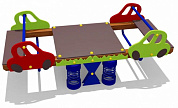 качели-балансир двойные на пружинах 04655 для детской площадки