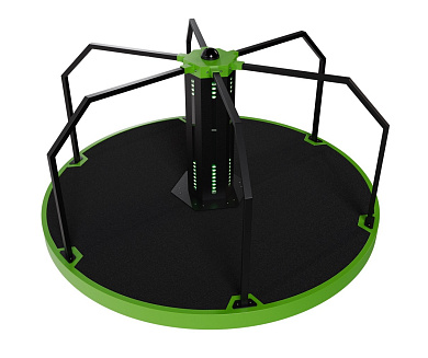 интерактивная карусель для детской площадки