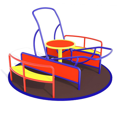 карусель 0104002 для детей с ограниченными возможностями для уличной площадки